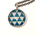 Fauxhemian Triangle Turquoise Necklace