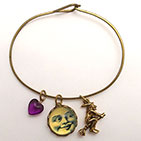 Man in the Moon with With Charm Bracelet
