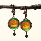 Jack O Lantern Earrings