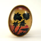 Tropical Sunset Brooch