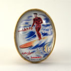 Surfer Boy Brooch