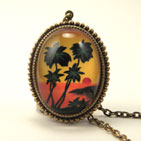 Tropical Sunset Deluxe Necklace