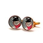 Jolly Snowman Cufflinks