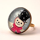 Jolly Snowman 25mm Ring