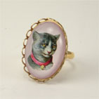 Fancy feline Petite Ring