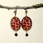 Over the Top Giraffe Earrings