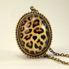Leopard Print Deluxe Necklace