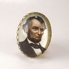 Abraham Lincoln Cocktail Ring