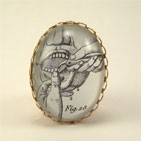 Clipper Ship Cocktail Ring