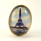 Eiffel Tower Brooch