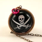 Jolly Roger Petite Necklace