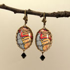 Parir Map Earrings