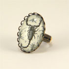 petite scorpion ring