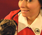 Pug Brooch